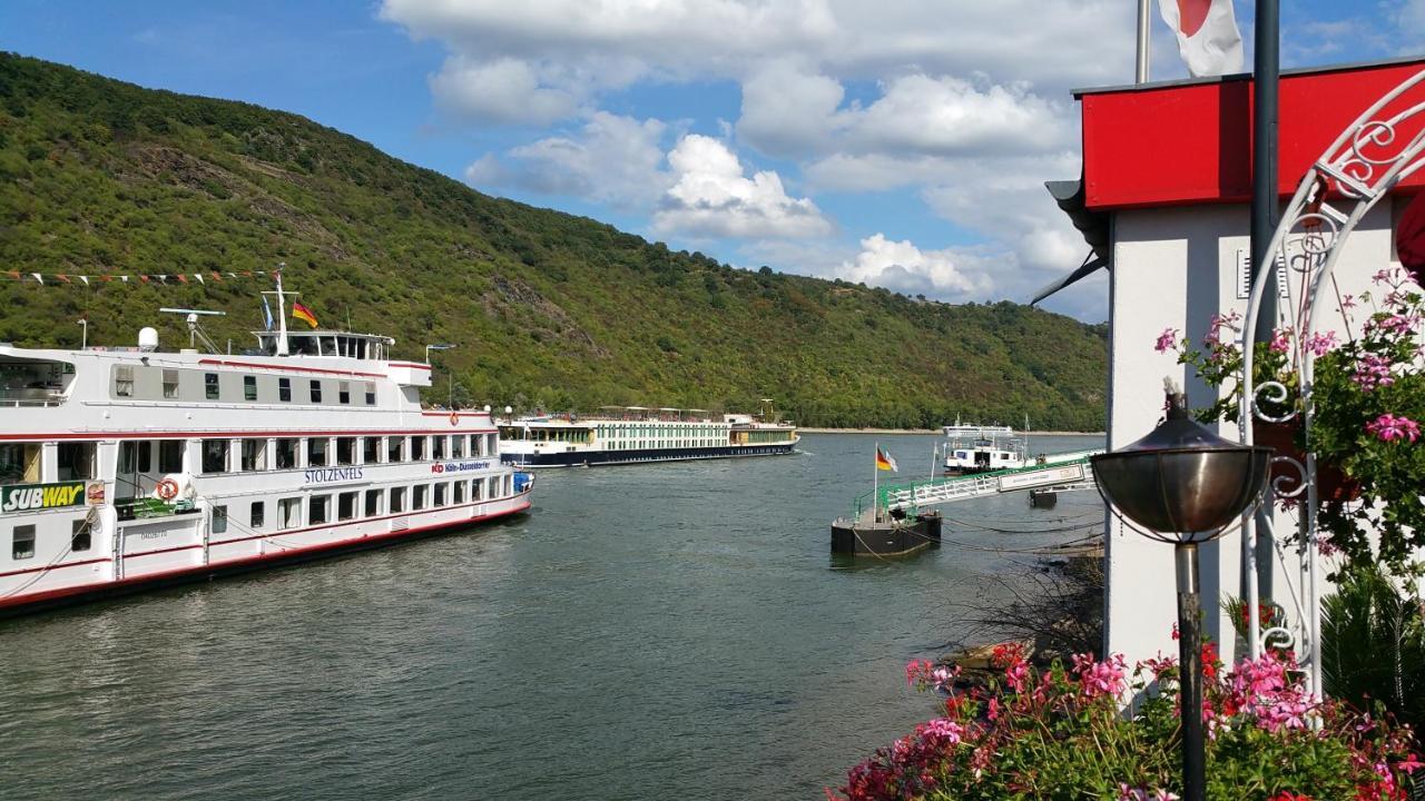 Penthouse Im Historischen Fachwerkhaus Mit Grosser Dachterrasse An Zentralster Lage Boppard Exterior foto