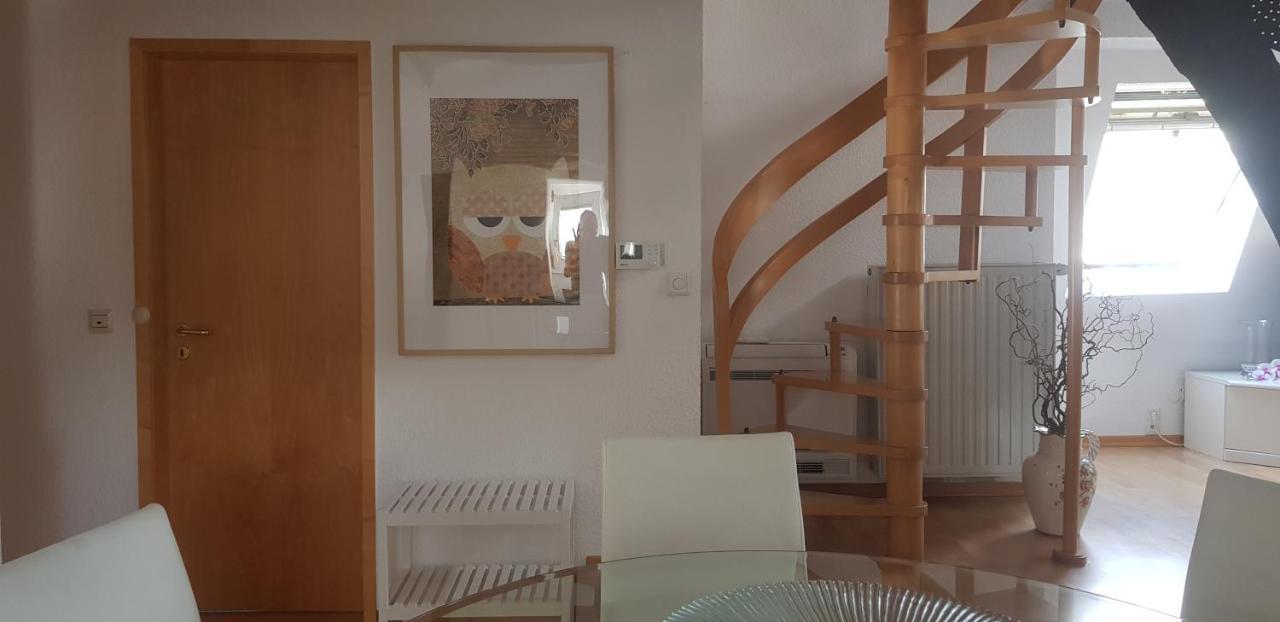 Penthouse Im Historischen Fachwerkhaus Mit Grosser Dachterrasse An Zentralster Lage Boppard Exterior foto